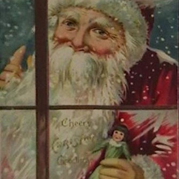 Early 1900's Christmas Postcards - Christmas