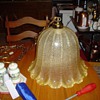 Art glass Swag or hanging light