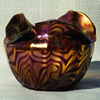 QUEZAL ART GLASS SALTS, circa 1906