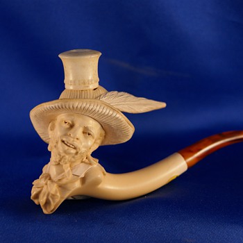 Dandy with feather - Tobacciana