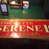 Metal cigar signs