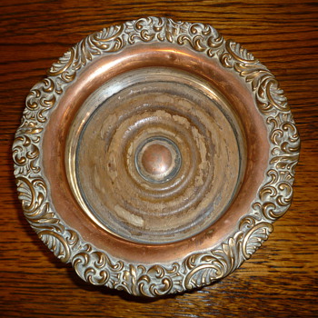 Champagne Wine Bottle Coaster. - Kitchen