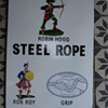 fifties porcelain sign from robin hood awsome