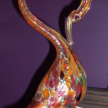 Art glass bird. - Art Glass