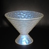 HALLMARK, FRANCE 11.SNOWY WHITE GLASS BOWL? "RE-TOOK PICTURES"