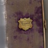 Tiny Velvet and brass hymnal