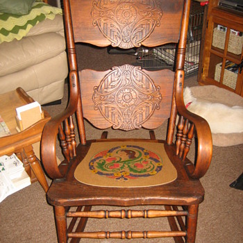 A Larkin rocker original finish new sear. It has its label.