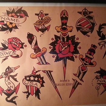 Tattoo flash - Folk Art