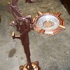 cast iron ashtray stand