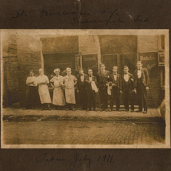 Restaurant Photos, c.1911 and c.1913 - Photographs