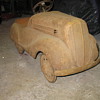 antique pedal car