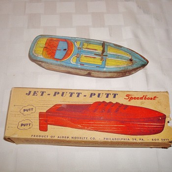 Jet Putt Putt Speedboat - Model Cars
