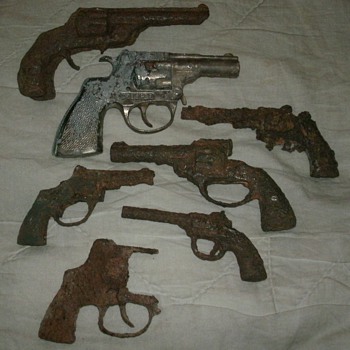 Assorted Cast Iron Cap Guns