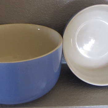My Favorite Blue Mixing Bowls