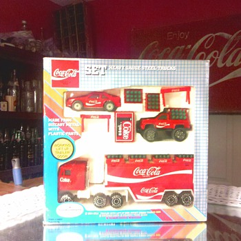 coca cola truck set - Coca-Cola