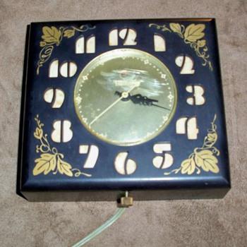 Telechron Wall Vintage Clock