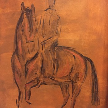 Horse painting - Visual Art