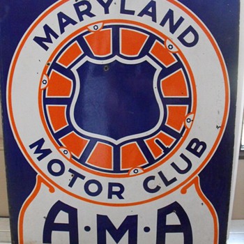 Maryland Motor Club AMA - Signs