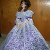 Porcelain Doll-25" Tall on Stand