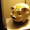 Huge Chalk Piggy Bank