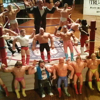 Wrestling action figures 
