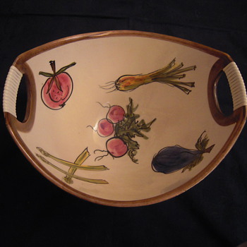 TWO SALAD PLATES 
