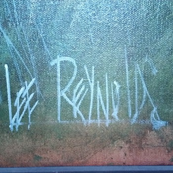 need info on Lee Reynolds painting
