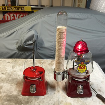 Silver King Hot Nut 5c Machine - Coin Operated
