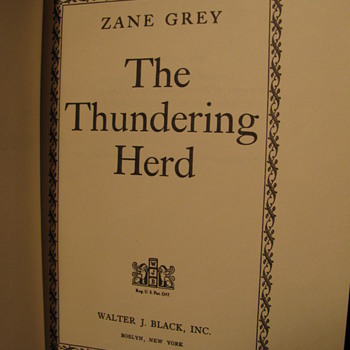 A 1953 Novel by Zane Grey