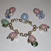 Juliana charm bracelet and earrings.