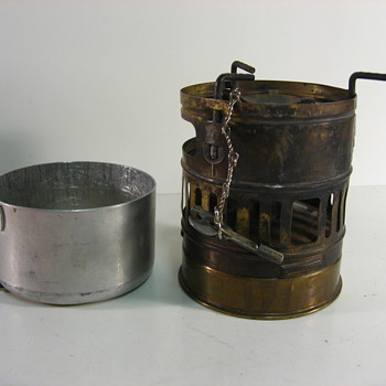 WWI Swedish portable stove & m1919 piece