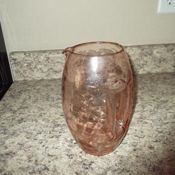 Loetz crackle jug - Art Glass