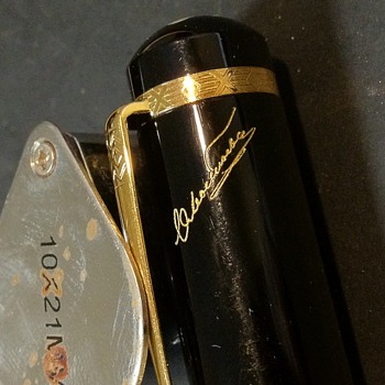 Help with Montblanc ID Please--Signed by?