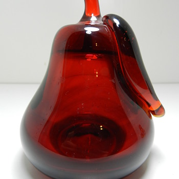 Help Reading Signature? - Art Glass Fruit - Art Glass