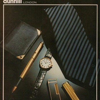 1978 Dunhill London Advertisement