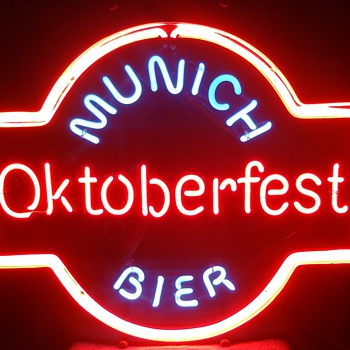 MUNICH OKTOBERFEST BIER Neon sign - Signs