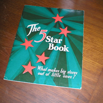 1928 Coca-Cola "The 5 Star Book"