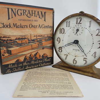 E. Ingraham "ACE" Alarm - Clocks