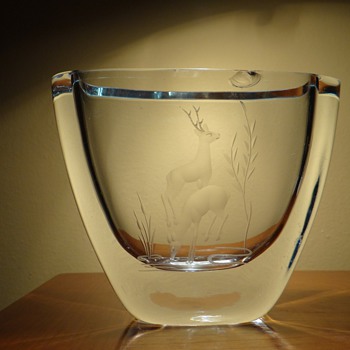 MIKAEL AXENBRANT FOR  STROMBERGSHYTTAN  2917 T 649  - Art Glass