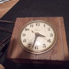 Telechron electric wooden  alarm clock