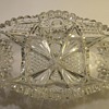 Lead crystal dish