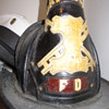 Leather Fireman Helmet