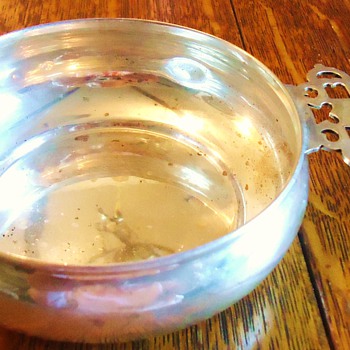 Sterling silver "serving bowl" auction said,  maybe a cup?  and hallmark???  Need help - Sterling Silver