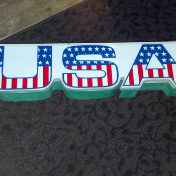 USA lighted Sign - Signs