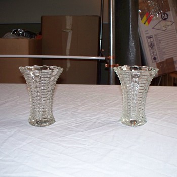 Twin Vases - Glassware