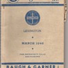 Two Old Telephone Directories From Lexington, Kentucky