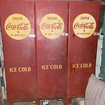 Old and maybe the original first coke machine made