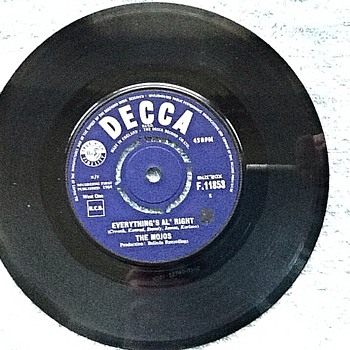 1964-pop groups -the mojos- 'everything's all right'-45 rpm single. - Records