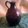Amethyst glass decanter from Pennsylvania or South Jersey