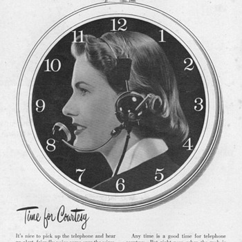 1952 - Bell Telephone Advertisement